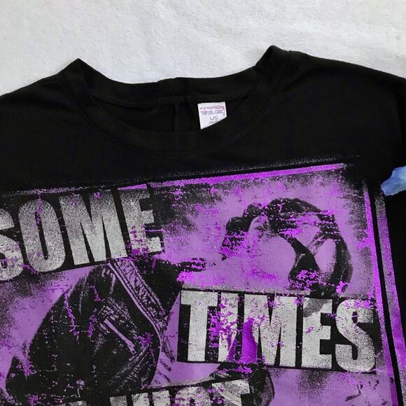 Total Girl NWT Black Graphic Shirt Girls L (10/12) - Picture 3 of 10